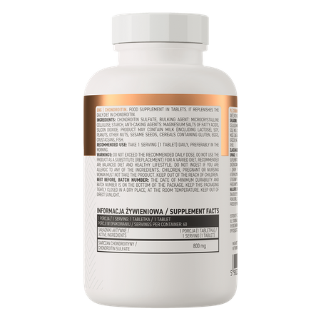 Chondroitin 800 mg. 60 tabletter