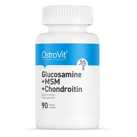 Glukosamin+ MSM + Chondroitin. 90 piller