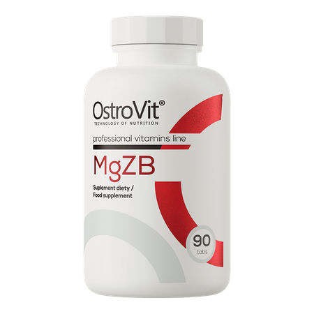 MgZB, Magnesium, zink og vitamin B6, 90 tabletter