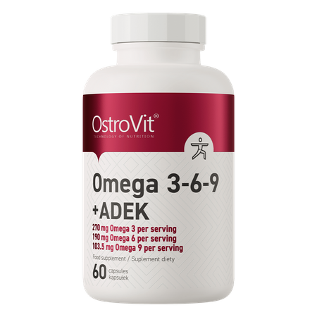 Omega 3-6-9 + ADEK 60 soft gel kapsler