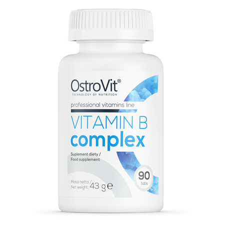 Vitamin-B Complex. 90 tabletter